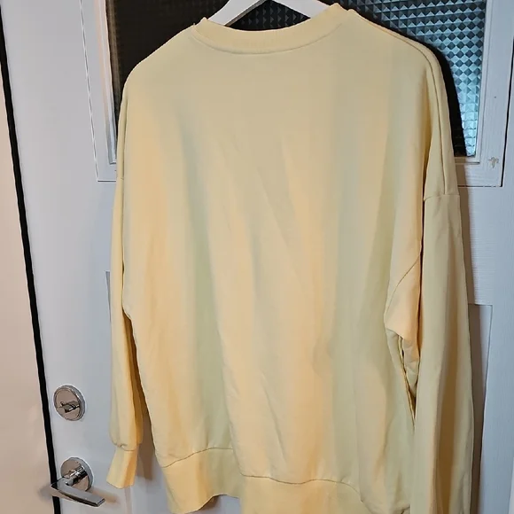H&M Cream Ribbed Collar Top - Picture 4 of 4